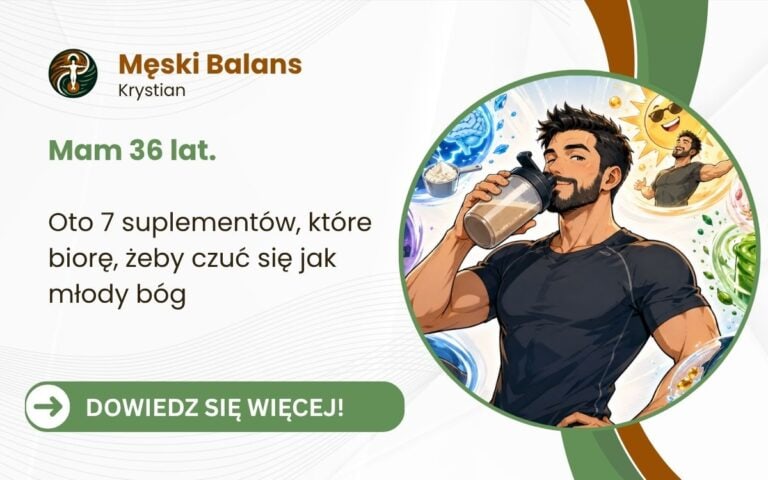Mam 36 lat. Oto 7 suplementów, które biorę, żeby czuć się jak młody bóg